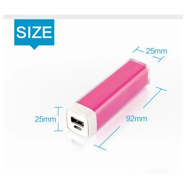 1800 mAh Lipstick Power Bank - 1800 mAh Lipstick Power Bank - Image 3 of 6