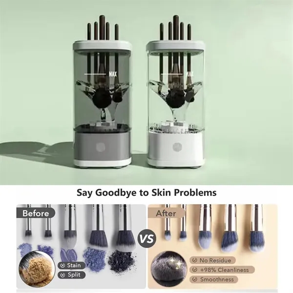 Electric Makeup Brush Cleaner - Electric Makeup Brush Cleaner - Image 2 of 6
