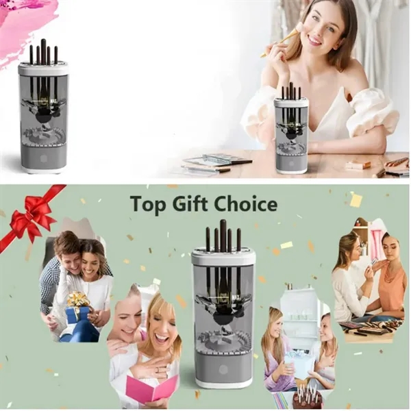 Electric Makeup Brush Cleaner - Electric Makeup Brush Cleaner - Image 3 of 6