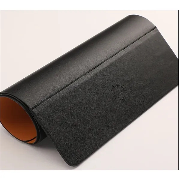 Contemporary Desk Mat W/QI Wireless Charging - Contemporary Desk Mat W/QI Wireless Charging - Image 3 of 5