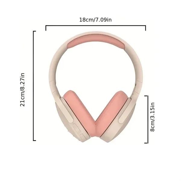 Over-Ear Wireless Bluetooth Headphones - Over-Ear Wireless Bluetooth Headphones - Image 1 of 6