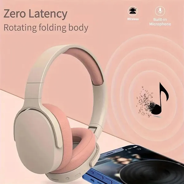 Over-Ear Wireless Bluetooth Headphones - Over-Ear Wireless Bluetooth Headphones - Image 2 of 6
