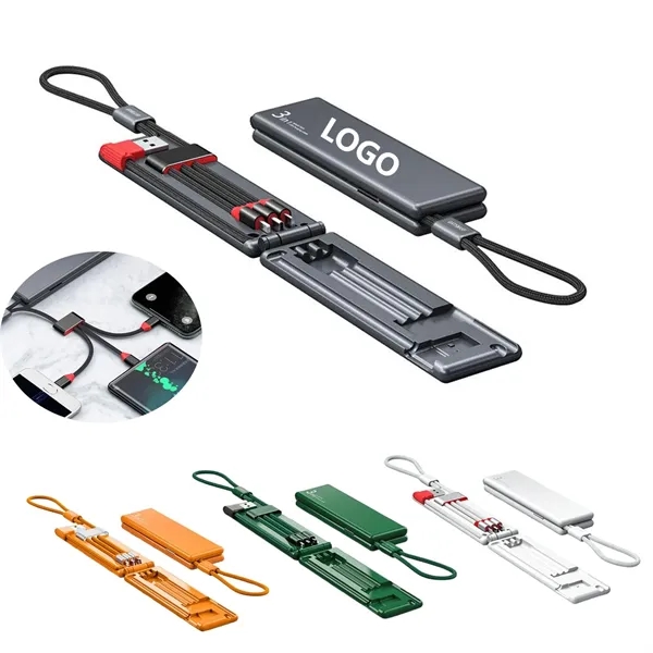 3 In 1 Multi Charging Cable Kit - 3 In 1 Multi Charging Cable Kit - Image 0 of 5