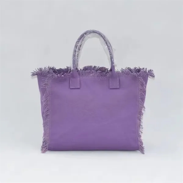 Fringe Hobo Tote - Fringe Hobo Tote - Image 4 of 6