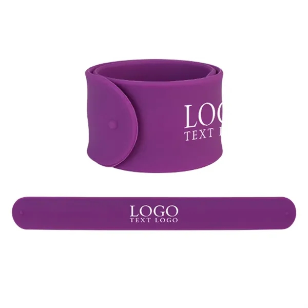 Silicone Slap Bracelets - Silicone Slap Bracelets - Image 12 of 16