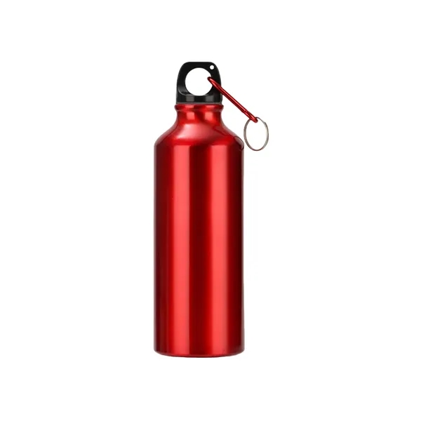 17Oz Aluminum Travel Bottle with Carabiner Leak Proof - 17Oz Aluminum Travel Bottle with Carabiner Leak Proof - Image 2 of 4