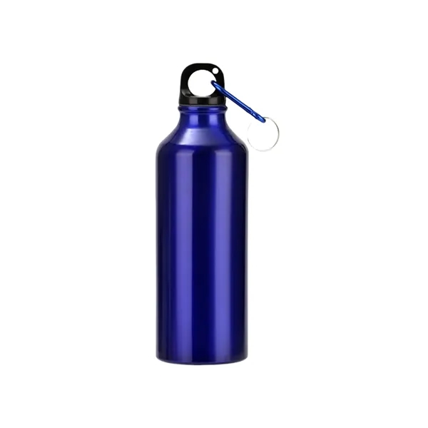 17Oz Aluminum Travel Bottle with Carabiner Leak Proof - 17Oz Aluminum Travel Bottle with Carabiner Leak Proof - Image 3 of 4