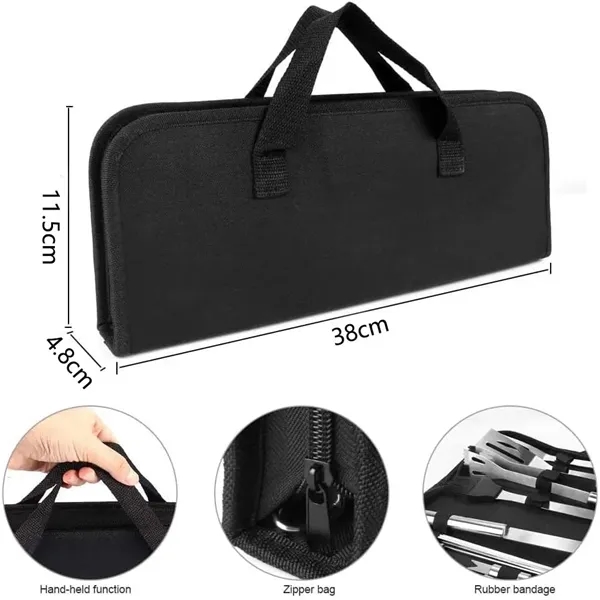 9pcs BBQ Utensil Set - 9pcs BBQ Utensil Set - Image 2 of 5