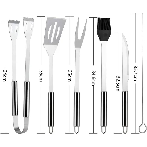 9pcs BBQ Utensil Set - 9pcs BBQ Utensil Set - Image 3 of 5