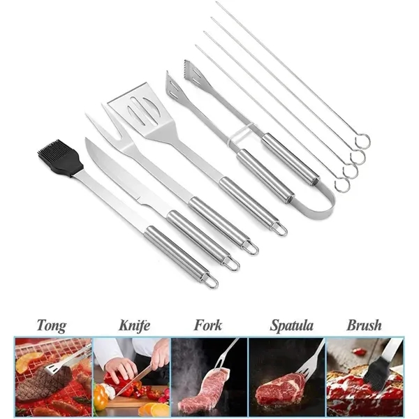 9pcs BBQ Utensil Set - 9pcs BBQ Utensil Set - Image 4 of 5