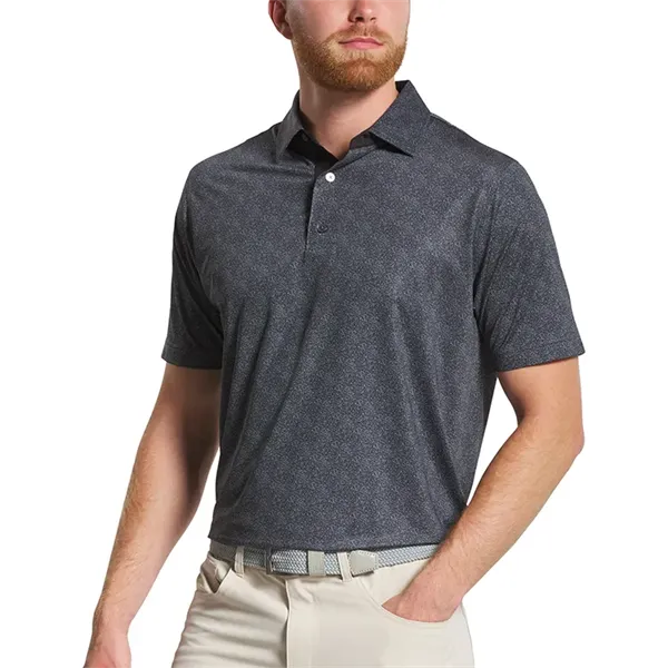 FootJoy Speckle Print Lisle Polo - FootJoy Speckle Print Lisle Polo - Image 2 of 8