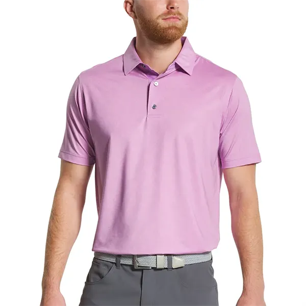 FootJoy Speckle Print Lisle Polo - FootJoy Speckle Print Lisle Polo - Image 5 of 8