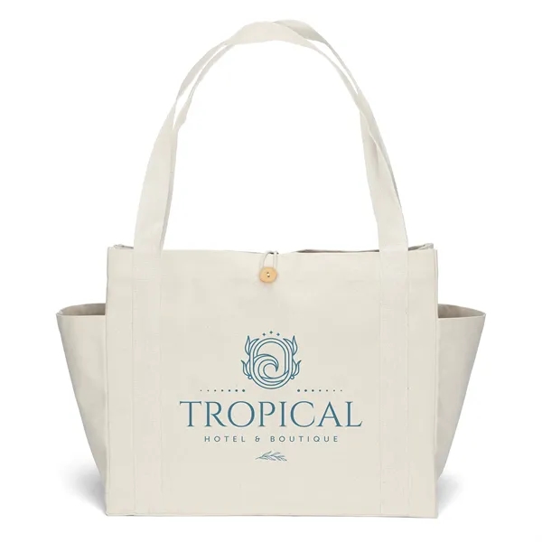 Custom Sandford™- Deluxe Canvas Tote - Screen Print