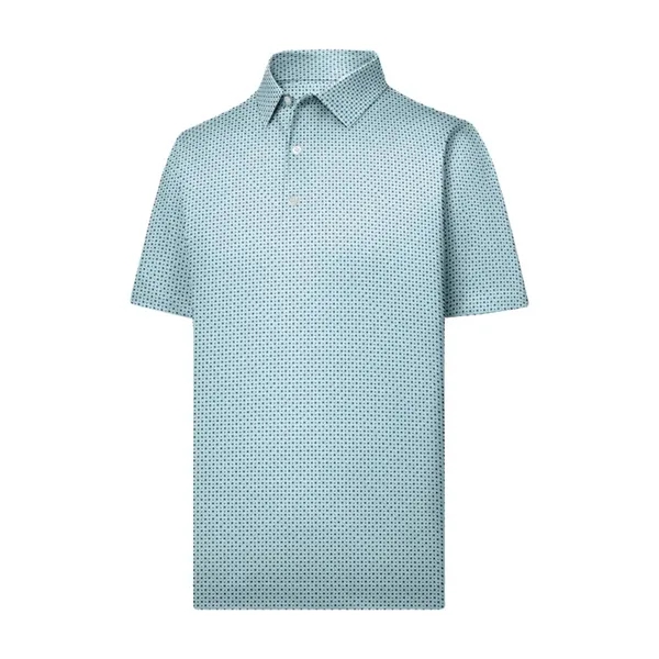 FootJoy Dot Geo Print Lisle Polo - FootJoy Dot Geo Print Lisle Polo - Image 4 of 4