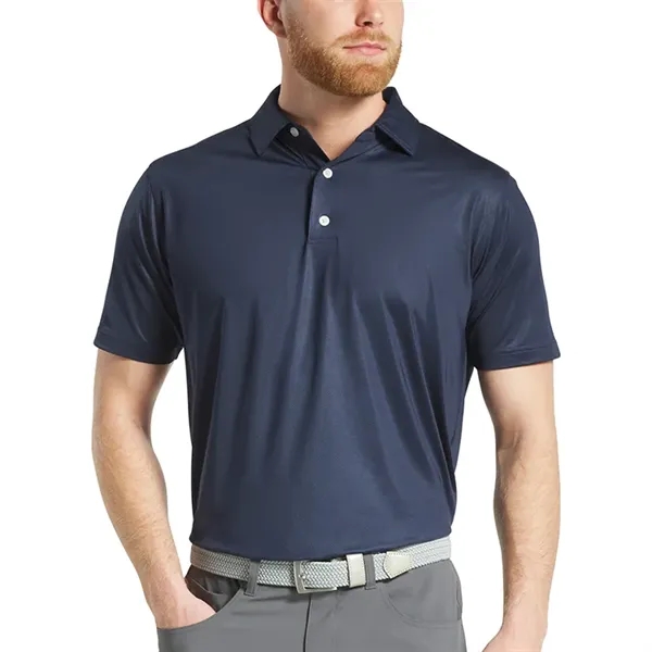 FootJoy Tonal Dot Print Lisle Polo - FootJoy Tonal Dot Print Lisle Polo - Image 0 of 7