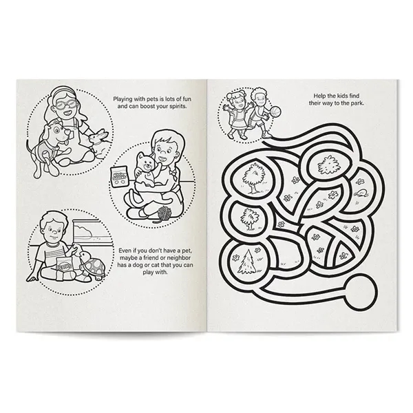 Mindfulness Matters Coloring & Activity Book - Mindfulness Matters Coloring & Activity Book - Image 1 of 3