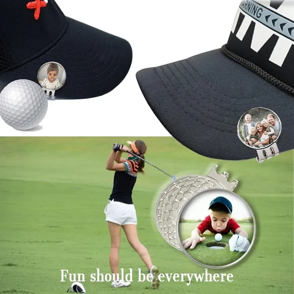 Custom Golf Ball Marker and Hat Clip - Custom Golf Ball Marker and Hat Clip - Image 3 of 4