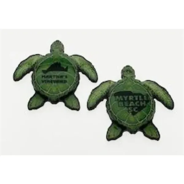 Epoxy Wood Turtle Magnet - Epoxy Wood Turtle Magnet - Image 0 of 0