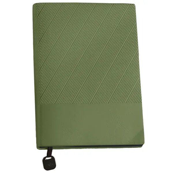 TiTUS® Executive Corduroy PU Lather A5 Notebook with Metal - TiTUS® Executive Corduroy PU Lather A5 Notebook with Metal - Image 1 of 5