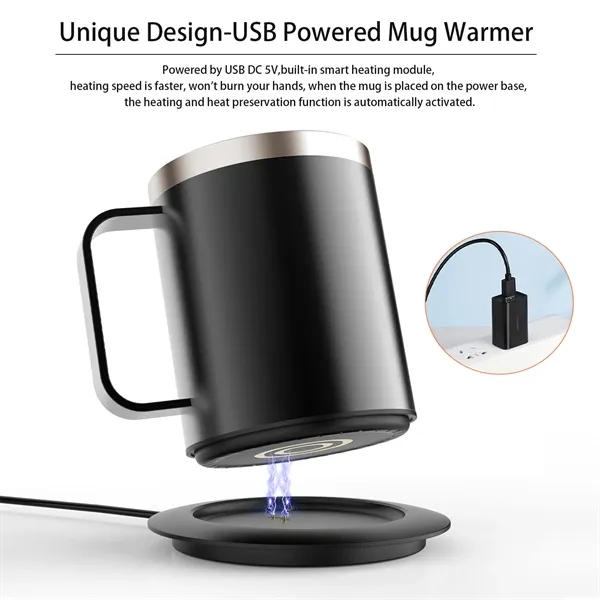 Self-heating Stainless Steel Mug Set - Self-heating Stainless Steel Mug Set - Image 1 of 8