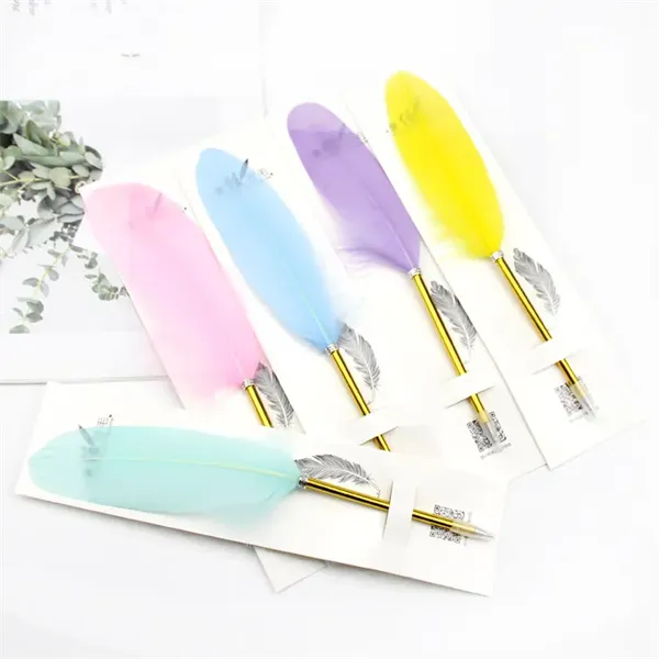 Creative Quill Pen Ballpoint Feather - Creative Quill Pen Ballpoint Feather - Image 0 of 8