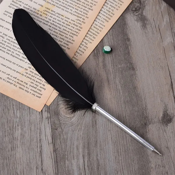 Creative Quill Pen Ballpoint Feather - Creative Quill Pen Ballpoint Feather - Image 1 of 8