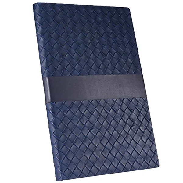 TiTUS® Sahara PU Leather A5 Business Notebook with Bookmark - TiTUS® Sahara PU Leather A5 Business Notebook with Bookmark - Image 3 of 6