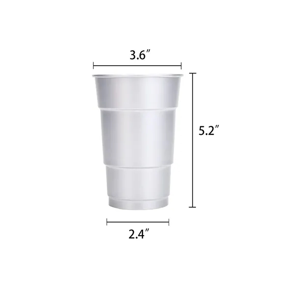 Aluminum Party Beer Mug - Aluminum Party Beer Mug - Image 1 of 2