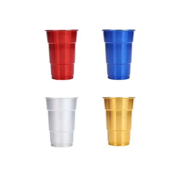 Aluminum Party Beer Mug - Aluminum Party Beer Mug - Image 2 of 2