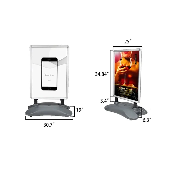 38.84" X 25" Outdoor Sign Stand Kit - 38.84" X 25" Outdoor Sign Stand Kit - Image 1 of 3