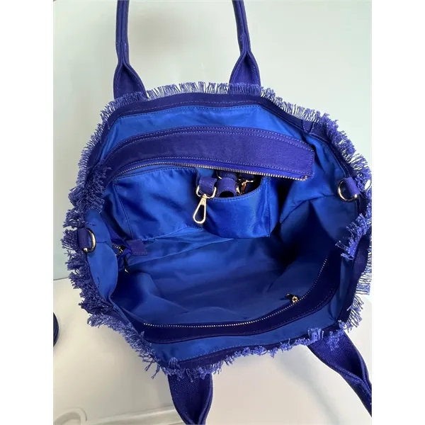 Fringe  Tote - Fringe  Tote - Image 2 of 3