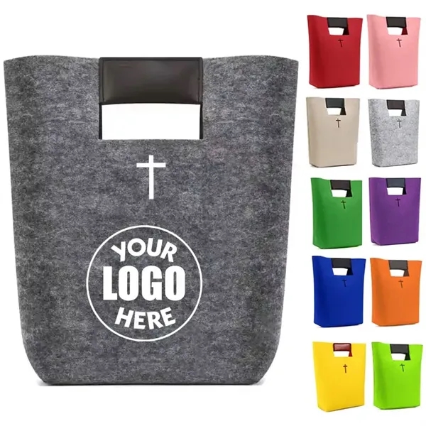 Felt Bible Cover Christian Church Handbags - Felt Bible Cover Christian Church Handbags - Image 0 of 9
