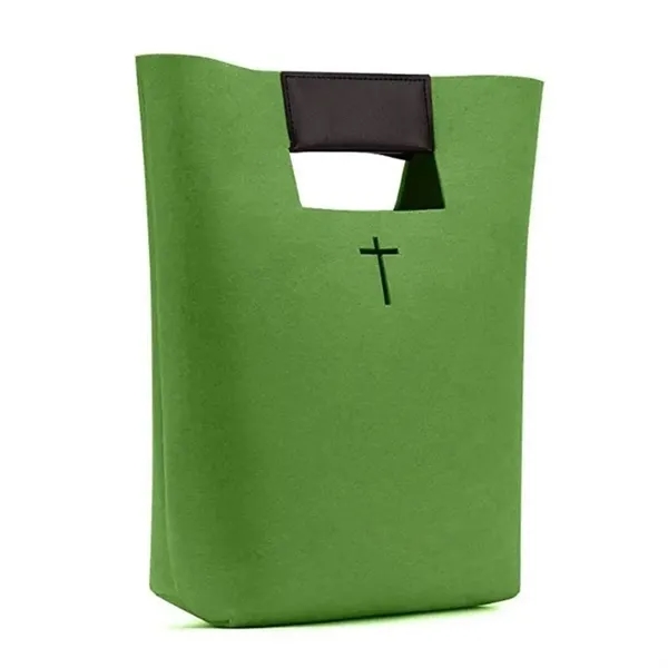 Felt Bible Cover Christian Church Handbags - Felt Bible Cover Christian Church Handbags - Image 2 of 9
