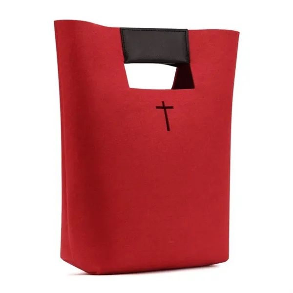 Felt Bible Cover Christian Church Handbags - Felt Bible Cover Christian Church Handbags - Image 4 of 9