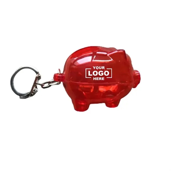 Piggy Coin Bank with Keychain - Piggy Coin Bank with Keychain - Image 0 of 2