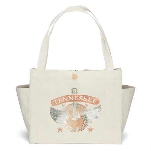 Sandford™- Deluxe Canvas Tote - Sparkle