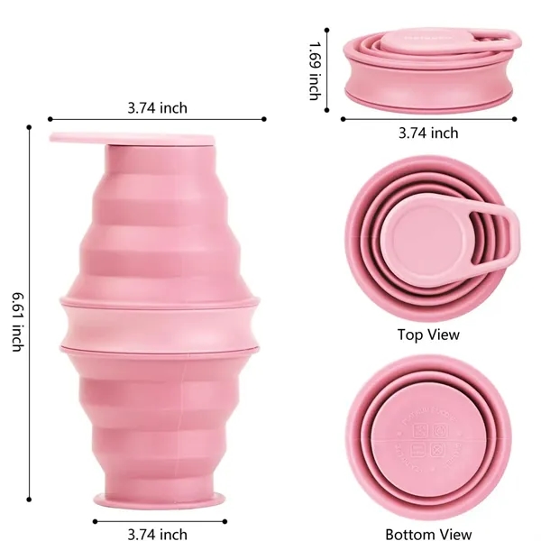 17OZ Foldable Drinking Bottle - 17OZ Foldable Drinking Bottle - Image 1 of 4