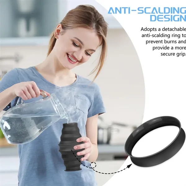17OZ Foldable Drinking Bottle - 17OZ Foldable Drinking Bottle - Image 4 of 4
