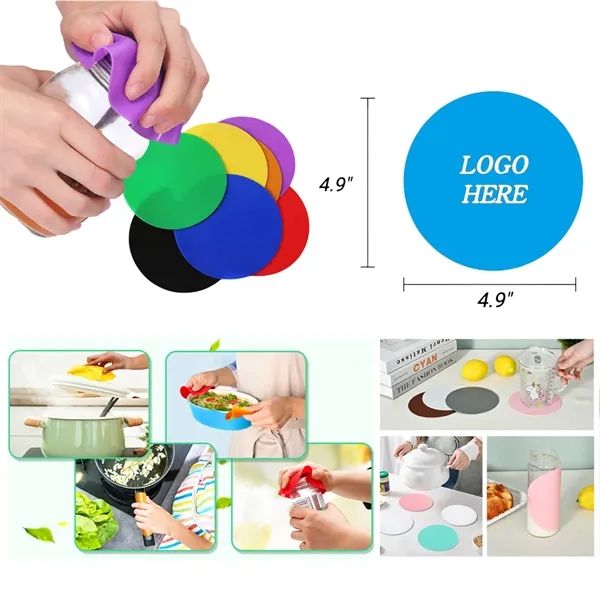 Silicone Jar Opener Gripper Coaster - Silicone Jar Opener Gripper Coaster - Image 0 of 0