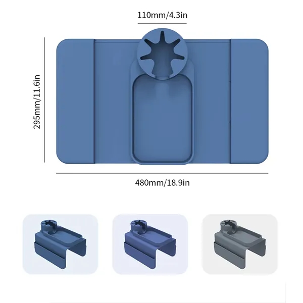 Silicone Couch Cup Holder Tray - Silicone Couch Cup Holder Tray - Image 4 of 5