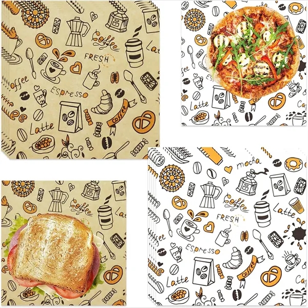 Customize Food Wrapping Or Hamburger Paper - Customize Food Wrapping Or Hamburger Paper - Image 1 of 4