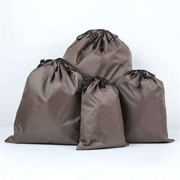 Portable Nylon Waterproof Travel Drawstring Bag - Portable Nylon Waterproof Travel Drawstring Bag - Image 4 of 5