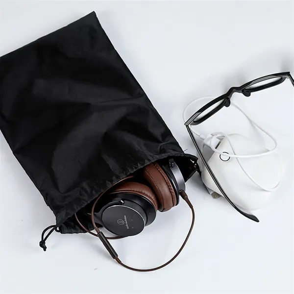 Portable Nylon Waterproof Travel Drawstring Bag - Portable Nylon Waterproof Travel Drawstring Bag - Image 5 of 5