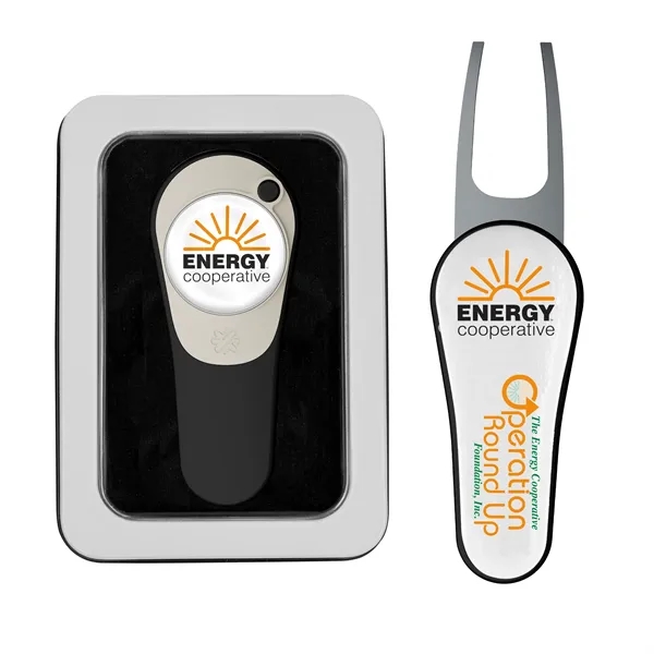 Pitchfix XL 2.5 Golf Divot Tool in Window Tin - Pitchfix XL 2.5 Golf Divot Tool in Window Tin - Image 2 of 7