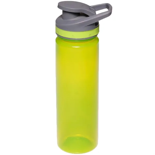 Plastic Sports Water Bottles with Flip Lid - 22 oz. - Plastic Sports Water Bottles with Flip Lid - 22 oz. - Image 3 of 6