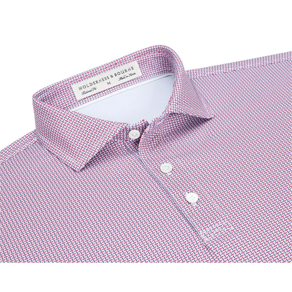 Holderness & Bourne The Davis Printed Performance Shirt - Holderness & Bourne The Davis Printed Performance Shirt - Image 0 of 4