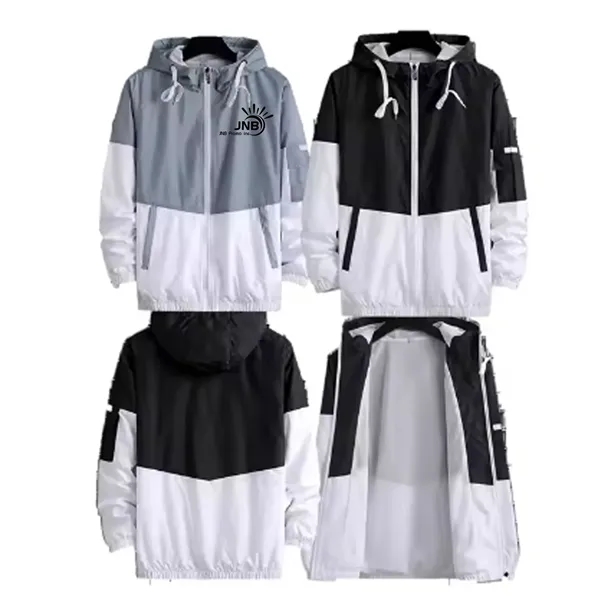 Stylish Sportswear Men's Hooded Jacket - Stylish Sportswear Men's Hooded Jacket - Image 0 of 0