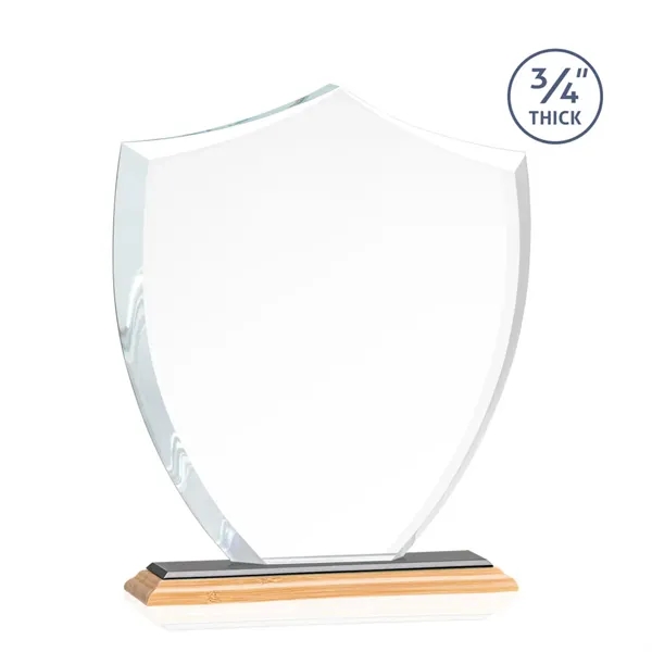 Scudo Shield VividPrint™ Award - Bamboo/Black - Scudo Shield VividPrint™ Award - Bamboo/Black - Image 7 of 7