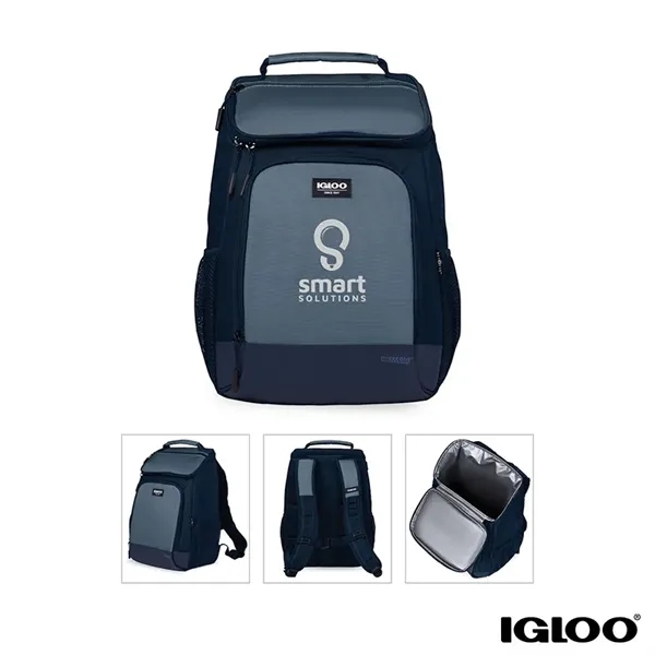 Igloo® MaxCold® Evergreen 24-Can RPET Backpack - Igloo® MaxCold® Evergreen 24-Can RPET Backpack - Image 0 of 1