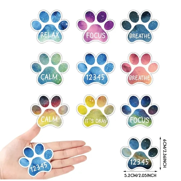 PEVA Anxiety Sensory Relief Stickers Mood Calming Strips - PEVA Anxiety Sensory Relief Stickers Mood Calming Strips - Image 6 of 6